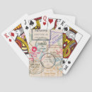 Recherche de timbre jeux de cartes Travel