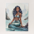 Search for fantasy mermaid puzzles Girl