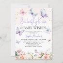 Recherche de purple butterfly baby shower invitations Papillons