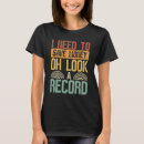 Recherche de vinyl collectors tshirts Musique