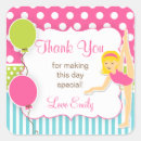 Search for unique birthday stickers Pink