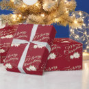 Search for poinsettia wrapping paper Vintage