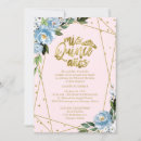 Search for pink and blue quinceanera invitations For her