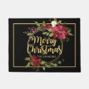 Search for black gold christmas doormats Elegant