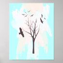 Search for bird silhouettes posters Tree