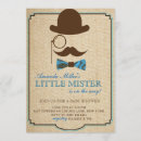 Search for little mister invitations Moustache