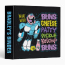Search for burger binders Super hero kids show