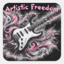 Search for guitar art stickers Rock