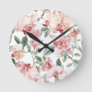Recherche de aquarelle florale horloges Botanique