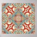 Search for vintage wallpaper pattern posters Ethnic