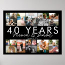 Search for 40 year anniversary Photo collage