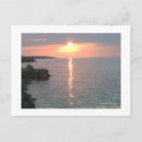 Recherche de soleil rouge cartes postales Coucher de soleil