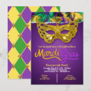 Search for mardi gras quinceanera invitations Purple