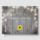 Search for sunflower guest books Wood