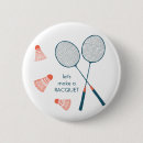 Search for badminton buttons Vintage