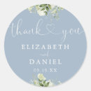 Search for dusty blue wedding stickers Calligraphy