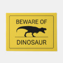 Search for dinosaurs doormats Tyrannosaurus rex