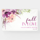Search for fall in love banners Bridal shower