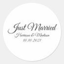 Recherche de juste mariés autocollants Pour eux