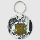 Search for zombies round keychains Scary
