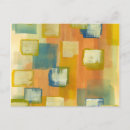 Recherche de prairies cartes postales Abstrait