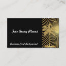 Search for palm tree business cards Gold