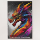 Recherche de dragon puzzles Casse tête