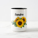 Search for sunny mugs Sunflowers