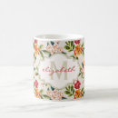 Search for vintage floral wedding mugs Garden