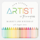 Search for artistic birthday stickers Drawing