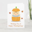 Search for baby first thanksgiving cards Cute