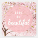 Search for life is beautiful stickers Inspirational