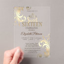 Recherche de tiara sweet 16 invitations Diamants
