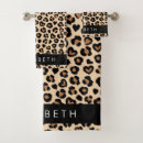 Search for brown leopard bath towels Cheetah spots