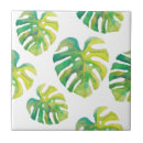 Recherche de feuille vert carreaux Tropical
