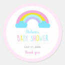 Search for pastel pink baby shower stickers Clouds