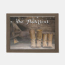 Search for cowboy boots doormats Rustic