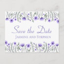 Search for lavender save the date postcards Floral