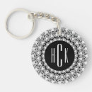 Search for black diamonds keychains Elegant