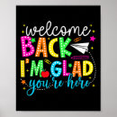 Search for back to school welcome posters Elementary
