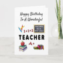 Search for teachers birthday cards Education