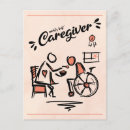 Recherche de fournisseur cartes postales Caregiver