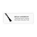 Search for instrument return address labels Music teacher