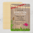 Search for family reunion postcard invitations Park