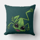 Recherche de grenouille verte coussins Animal