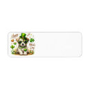 Search for cute st patricks day return address labels Shamrock