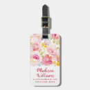 Recherche de fleurs de bouquet bagages étiquettes Motif