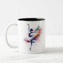Recherche de danseuse de ballerine tasses Danseur