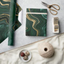 Search for dark green and gold wrapping paper Modern