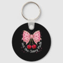 Search for love much keychains Red